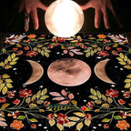 Tarot Moon and Sun Tree Tablecloth - New Age Realms