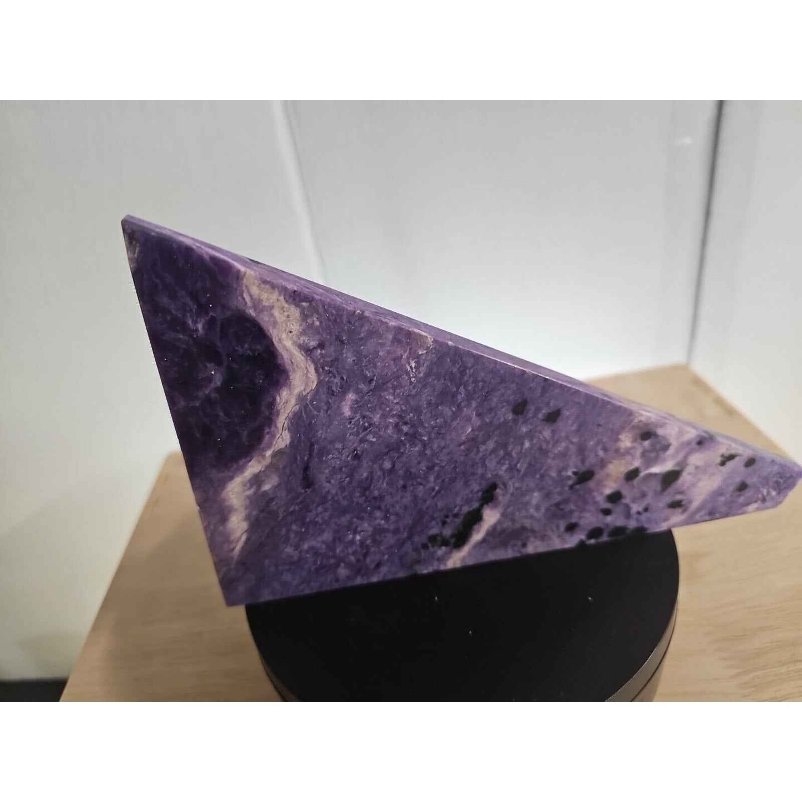 Rare Purple Charoite Crystal Slices — 300g from Russia | CrystalCloud Company