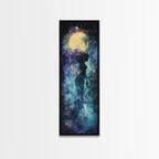 Sacred Geometry Solar Ritual Canvas Wall Art