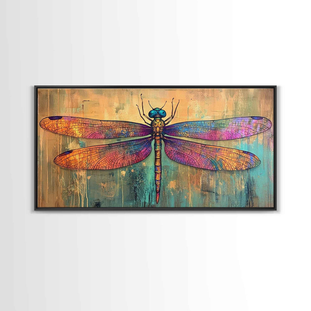 Sacred Geometry Dragon Fly Wall Art - New Age Realms