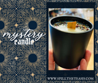 Mystery Candle | Black Jar Manifestation Soy Candle - New Age Realms