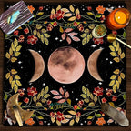 Tarot Moon and Sun Tree Tablecloth - New Age Realms