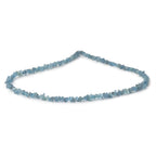 3-5mm Blue Aquamarine Raw Crystal Beads 16 inch 175 pieces - New Age Realms