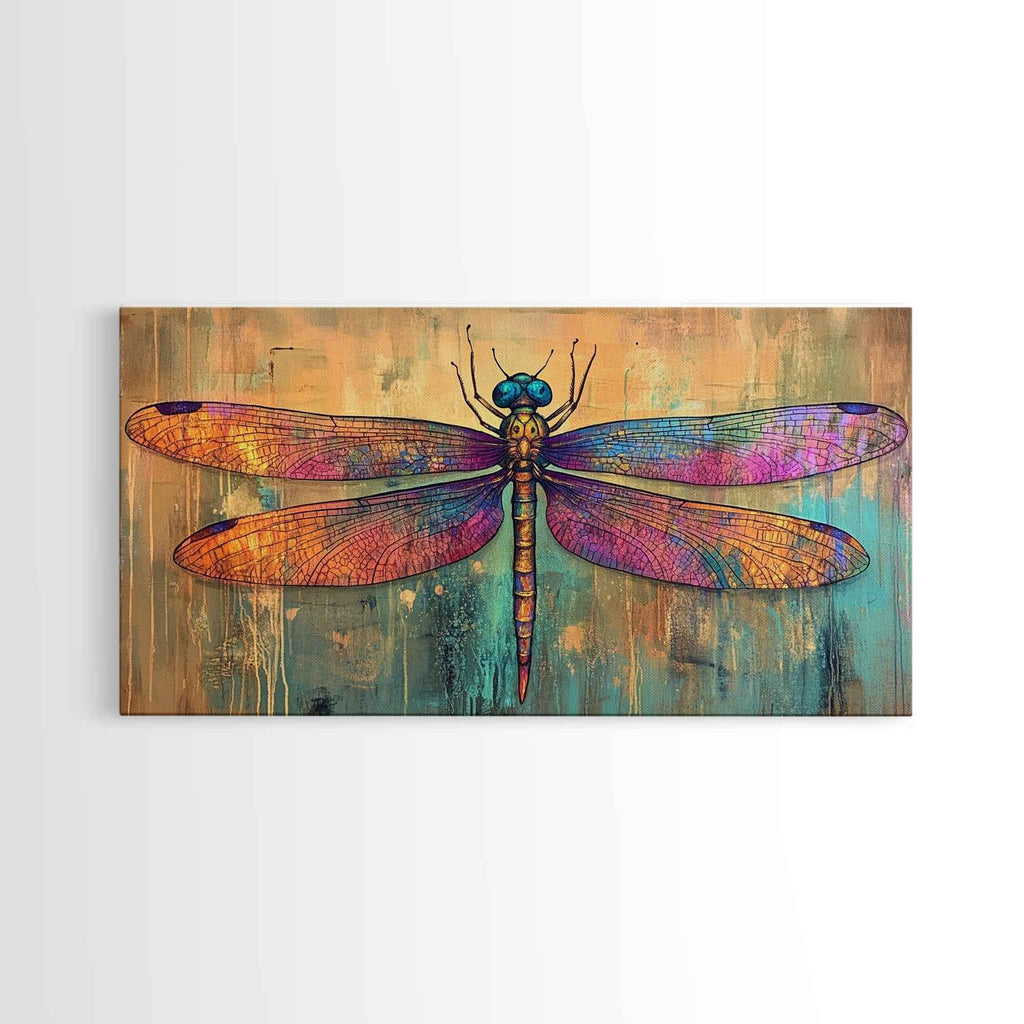Sacred Geometry Dragon Fly Wall Art - New Age Realms