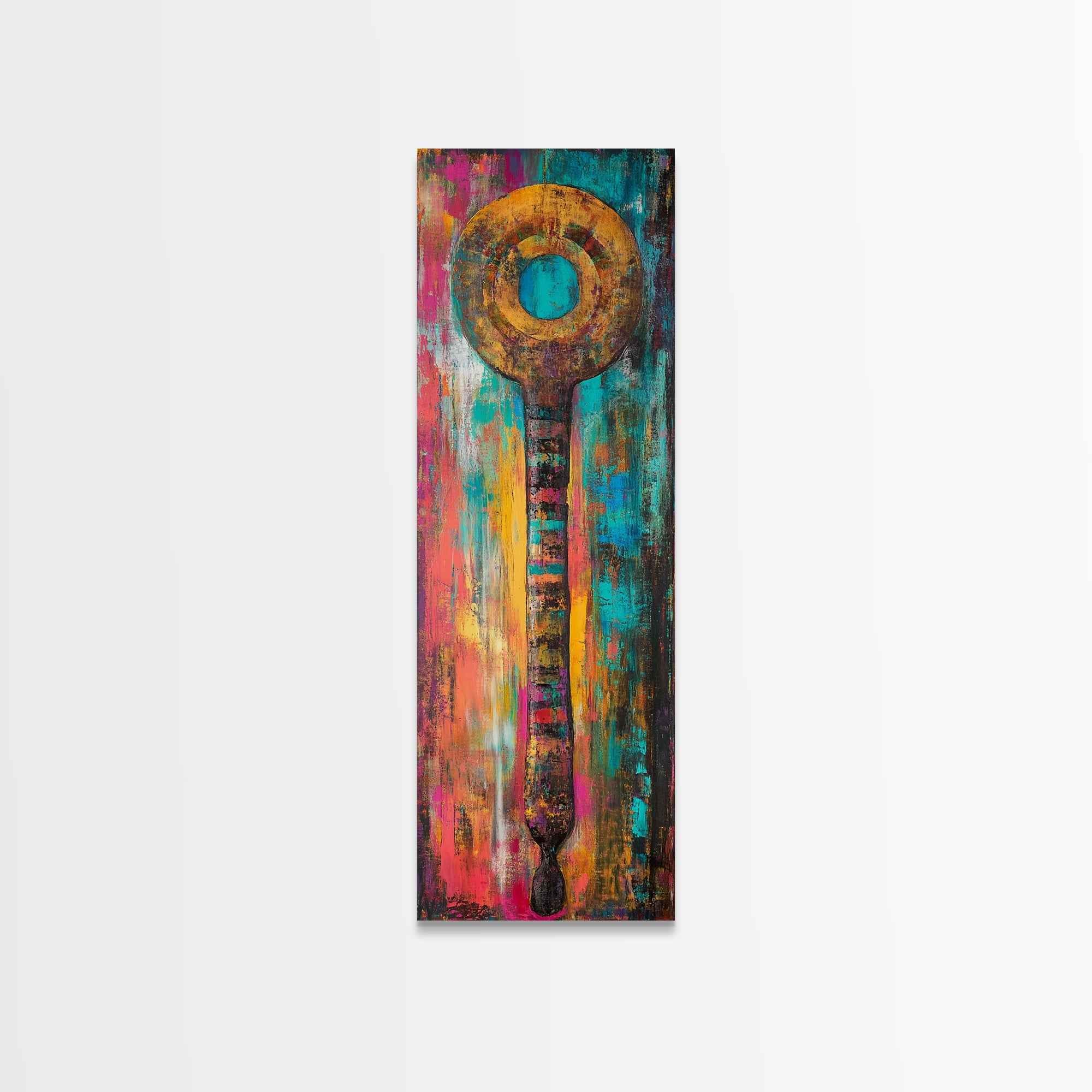 Sacred Geometry Abstract Framed Canvas Wall Art - New Age Realms