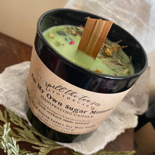 I’m My Own Sugar Momma Intention Candle | Money, Abundance & Prosperity - New Age Realms