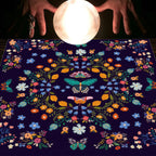 Tarot Moon and Sun Tree Tablecloth - New Age Realms