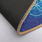 Sacred Geometry  Dirt-Trapping Bath Mat