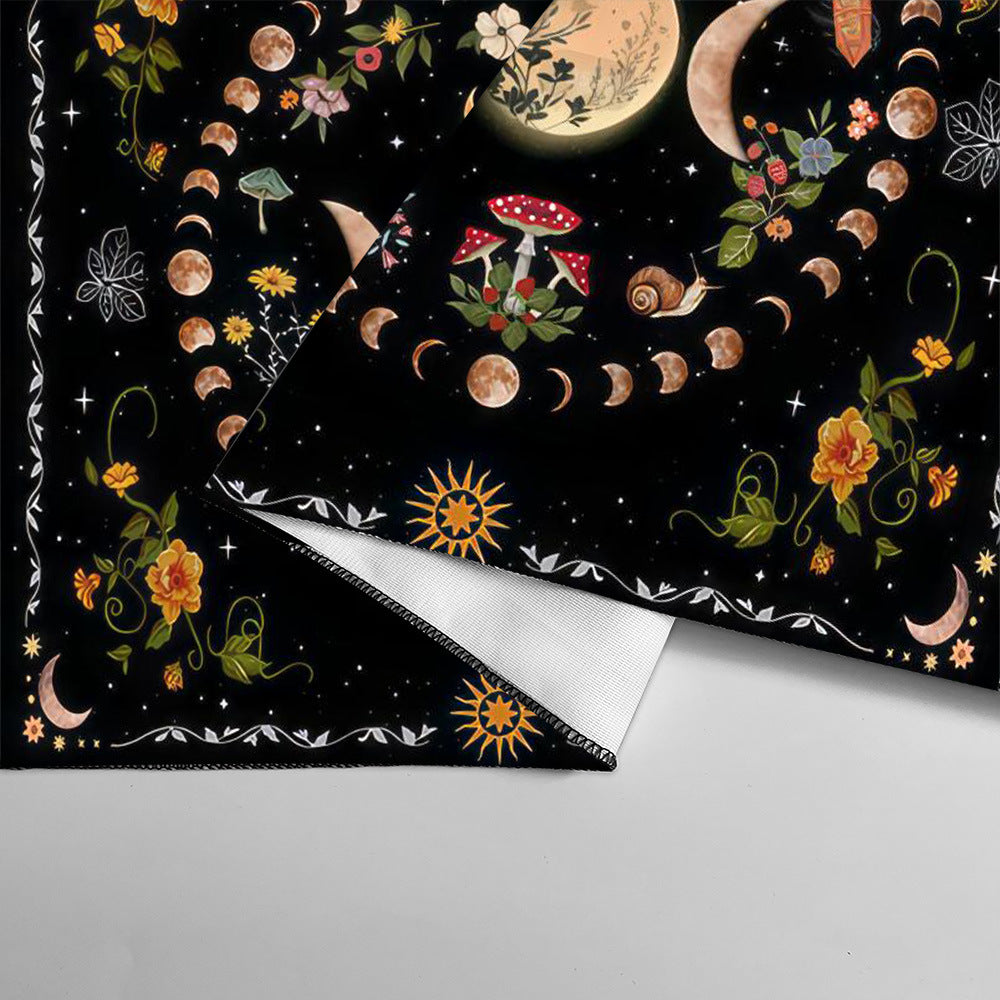 Tarot Moon and Sun Tree Tablecloth - New Age Realms