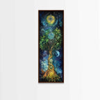 Celestial Sacred Geometry Art Wall Art
