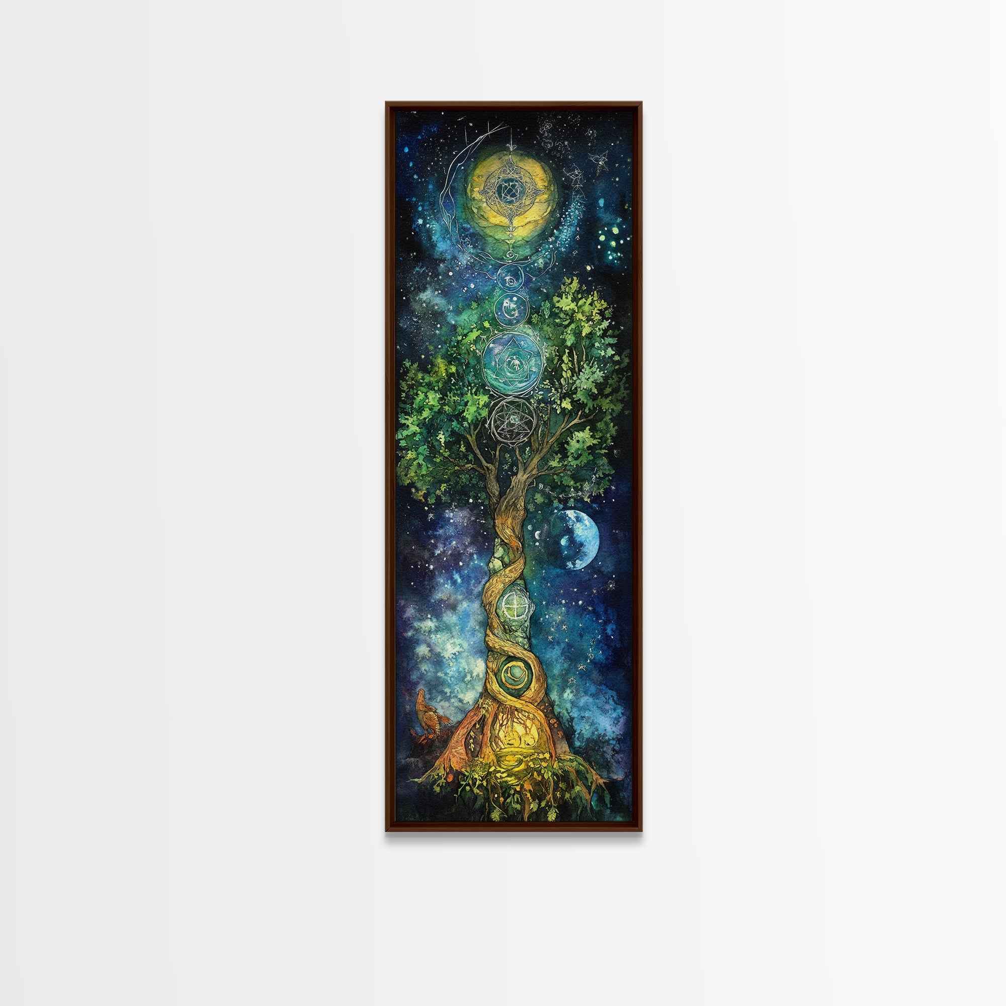 Celestial Sacred Geometry Art Wall Art