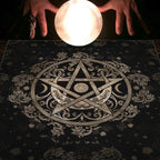 Tarot Moon and Sun Tree Tablecloth - New Age Realms
