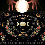 Tarot Moon and Sun Tree Tablecloth - New Age Realms