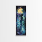 Sacred Geometry Solar Ritual Canvas Wall Art
