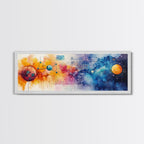 Sacred Geometry Framed Canvas Wall Art