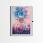 Sacred Geometry Framed Canvas Wall Art