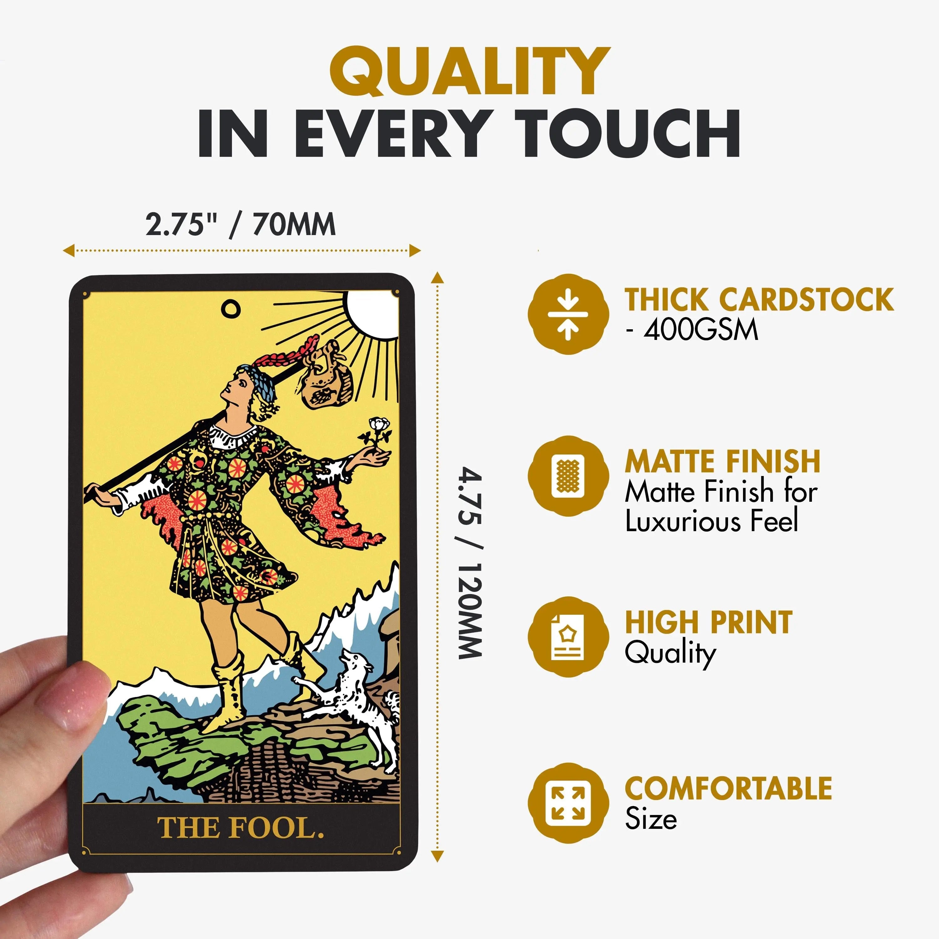 Classic Black Tarot