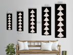 Sacred Geometry Abstract Framed Canvas Wall Art