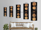 Sacred Geometry Canvas Black and Gold Wall Art
