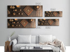 Sacred Geometry Framed Canvas Wall Art