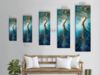 Sacred Geometry Rooted Tree Framed Wall Art