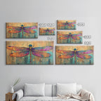 Sacred Geometry Dragon Fly Wall Art