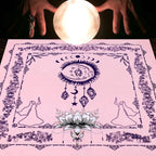 Tarot Moon and Sun Tree Tablecloth - New Age Realms