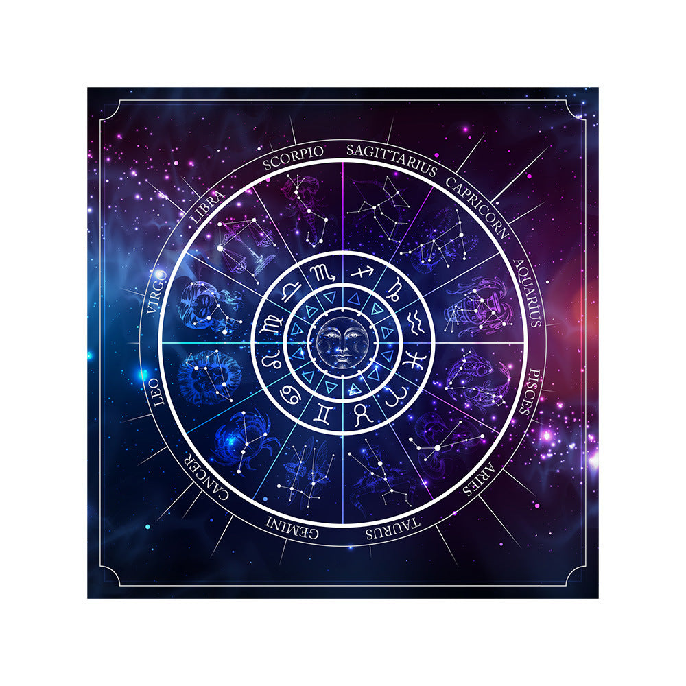 Tarot Moon and Sun Tree Tablecloth - New Age Realms
