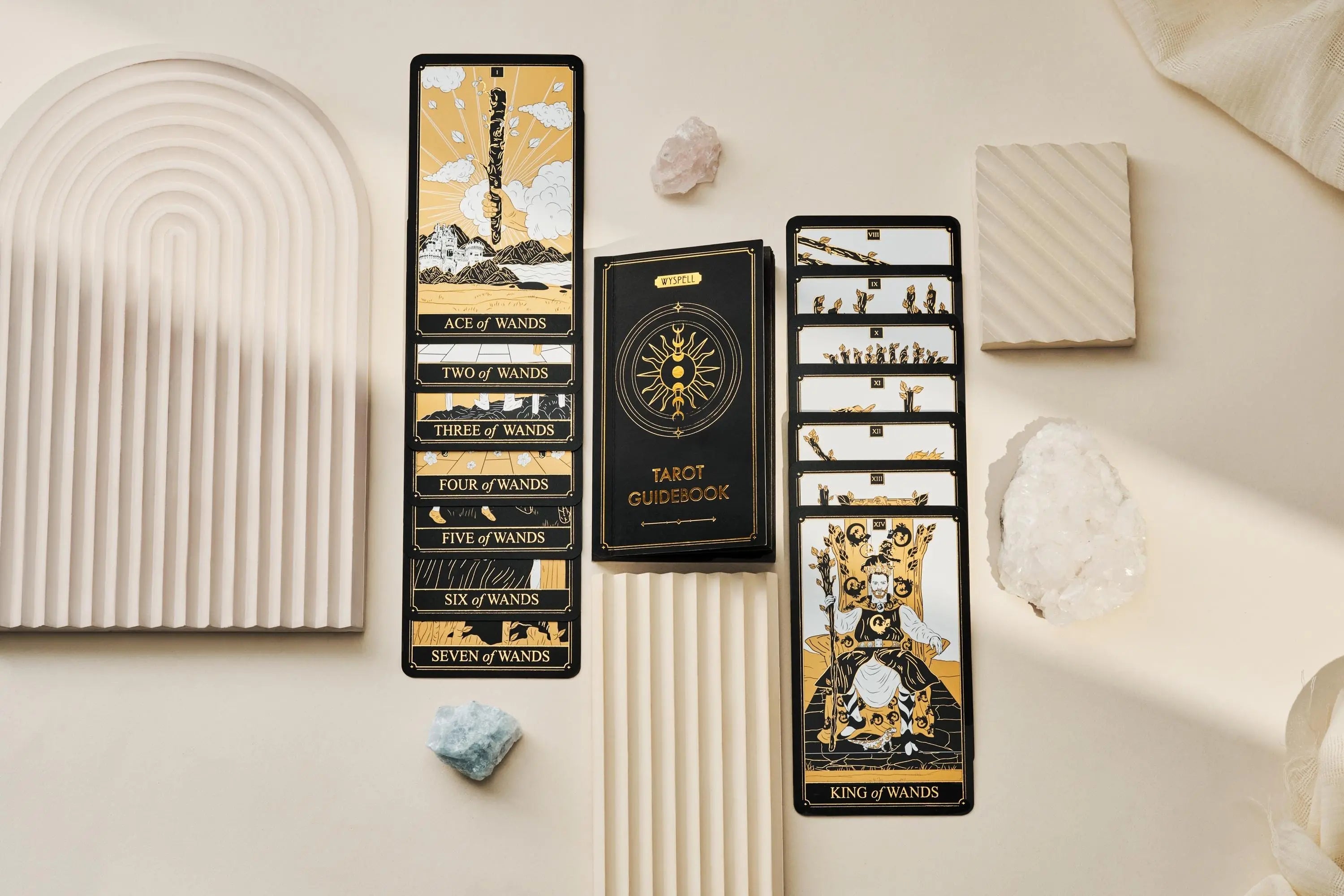 Gold Tarot Deck - New Age Realms