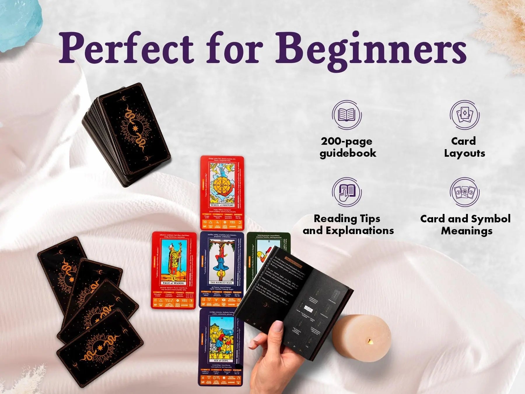 Learning Tarot Deck - New Age Realms