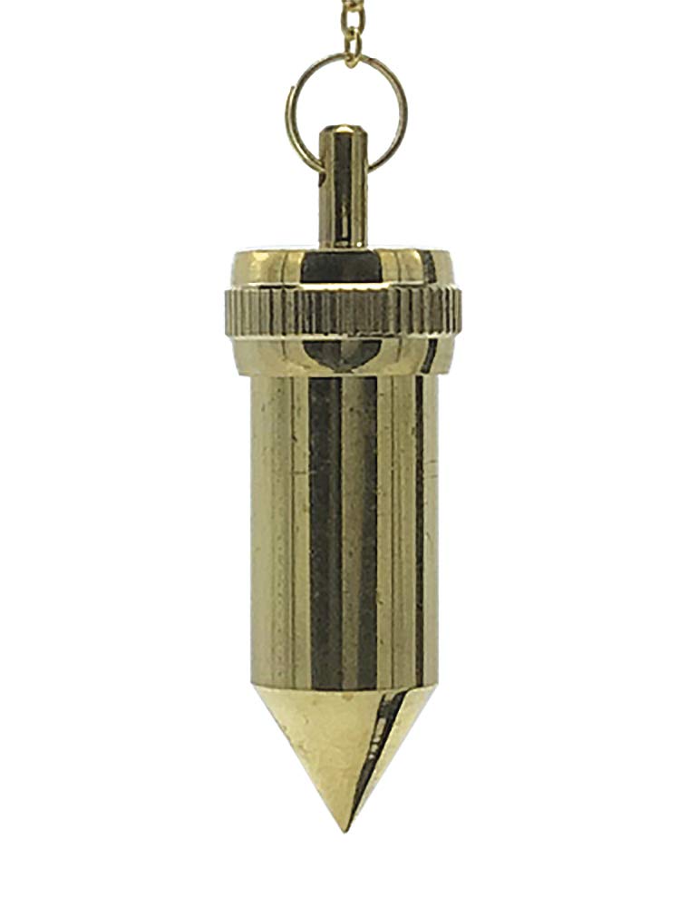 Premium Equilibrium Gold Chamber Pendulum (Lo Scarabeo Pendulums, 8)