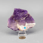 Amethyst Crystal Polished Slice Natural Purple Stone - New Age Realms
