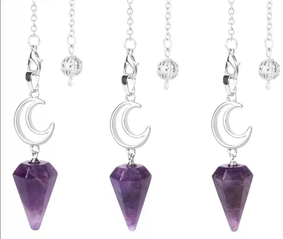 Péndulos de Luna Creciente de Cristal