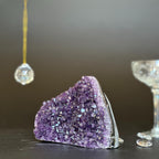 Amethyst geode Unique raw crystal cluster - New Age Realms