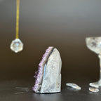 Amethyst geode Unique raw crystal cluster - New Age Realms