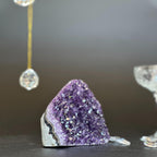 Amethyst geode Unique raw crystal cluster - New Age Realms