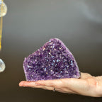 Amethyst geode Unique raw crystal cluster - New Age Realms