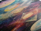 Sacred Geometry Galactic Chakra Canvas Wall Art