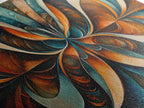 Sacred Geometry Abstract Framed Butterfly Wall Art
