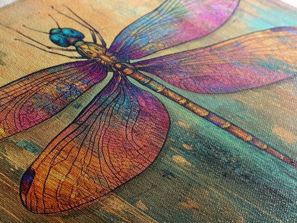 Sacred Geometry Dragon Fly Wall Art - New Age Realms
