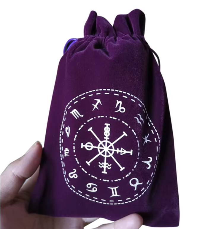 Tarot Card Velvet Bags - New Age Realms