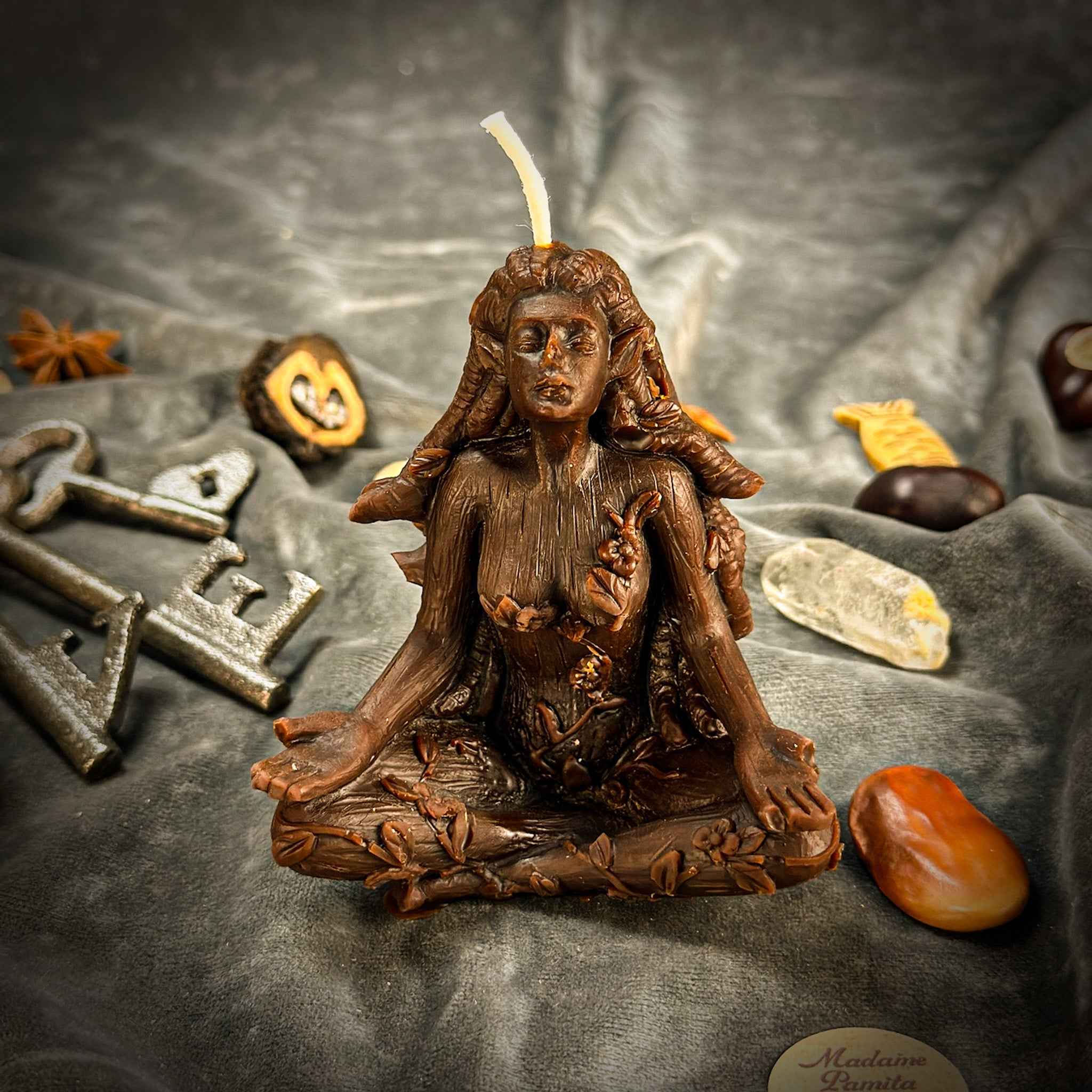 Forest Fairy Candle Spell Kit - Nature Spirit & Inner Peace Magic