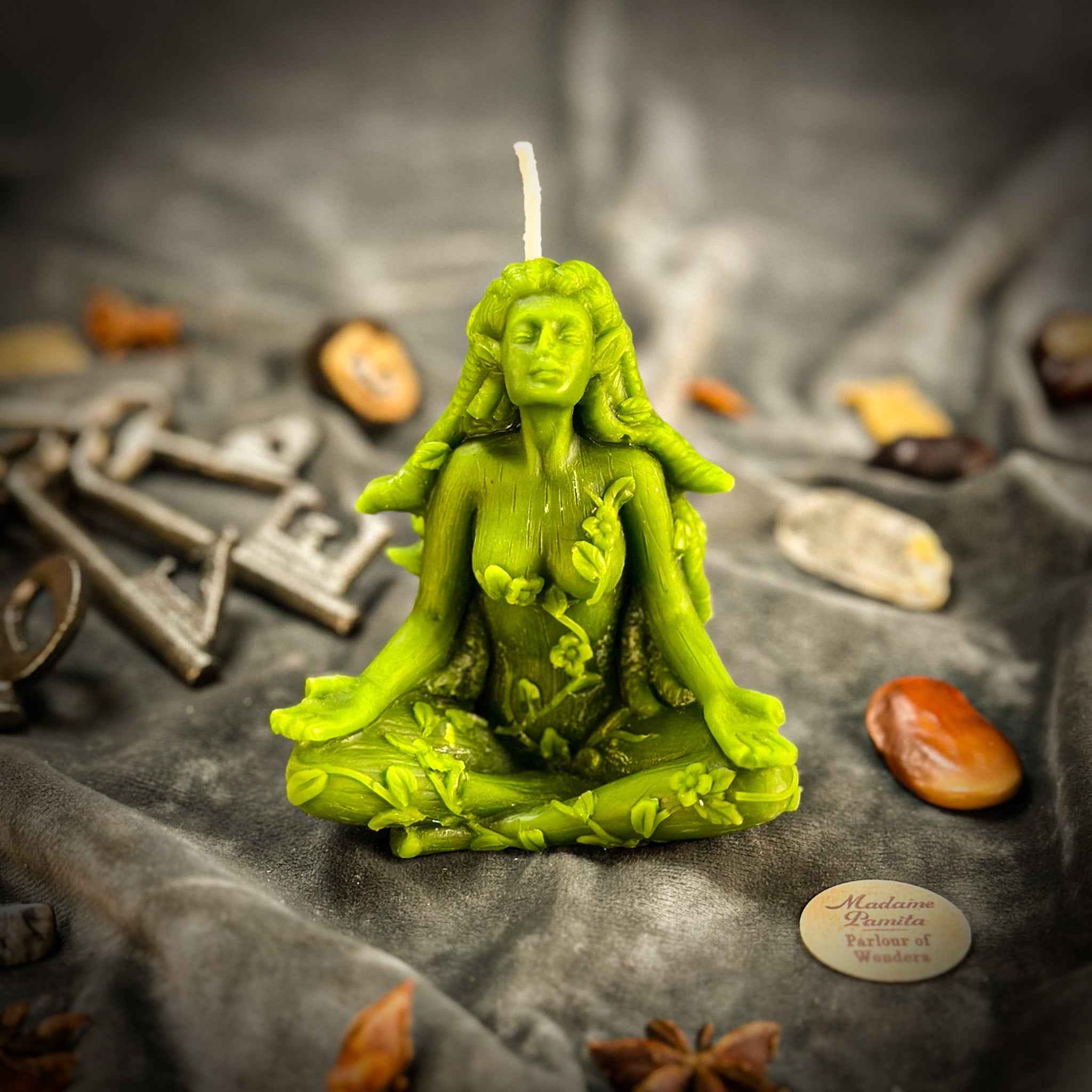 Forest Fairy Candle Spell Kit - Nature Spirit & Inner Peace Magic