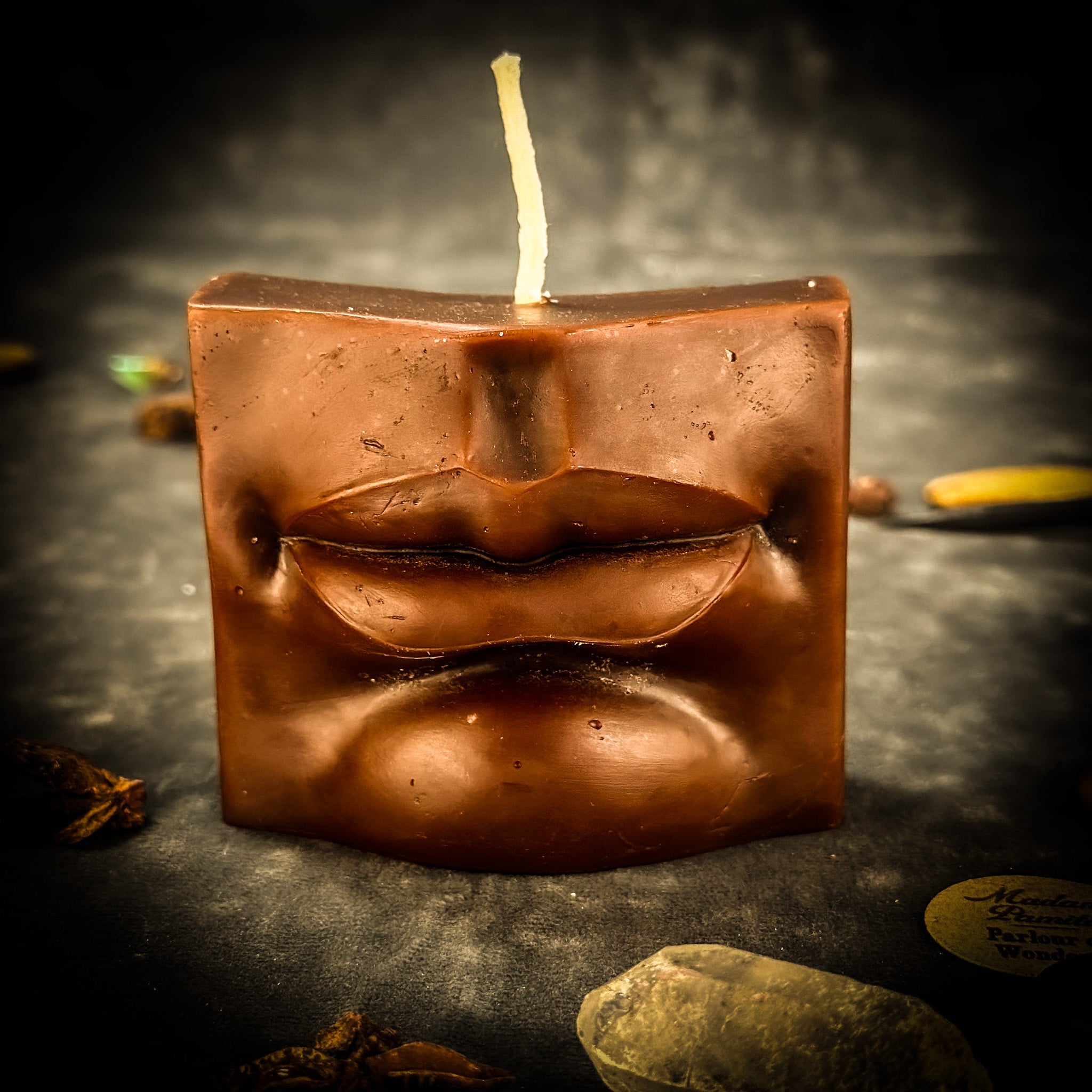 Ex-Voto Mouth Candle Spell Kit - Communication & Healing Magic