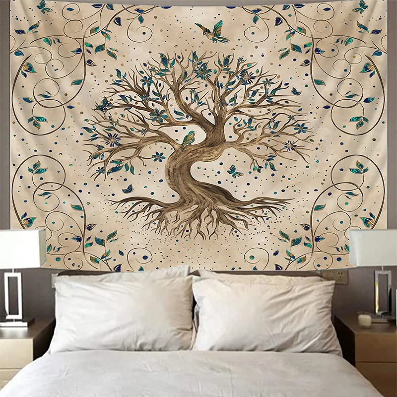 Tree Of Life Tapestries - New Age Realms