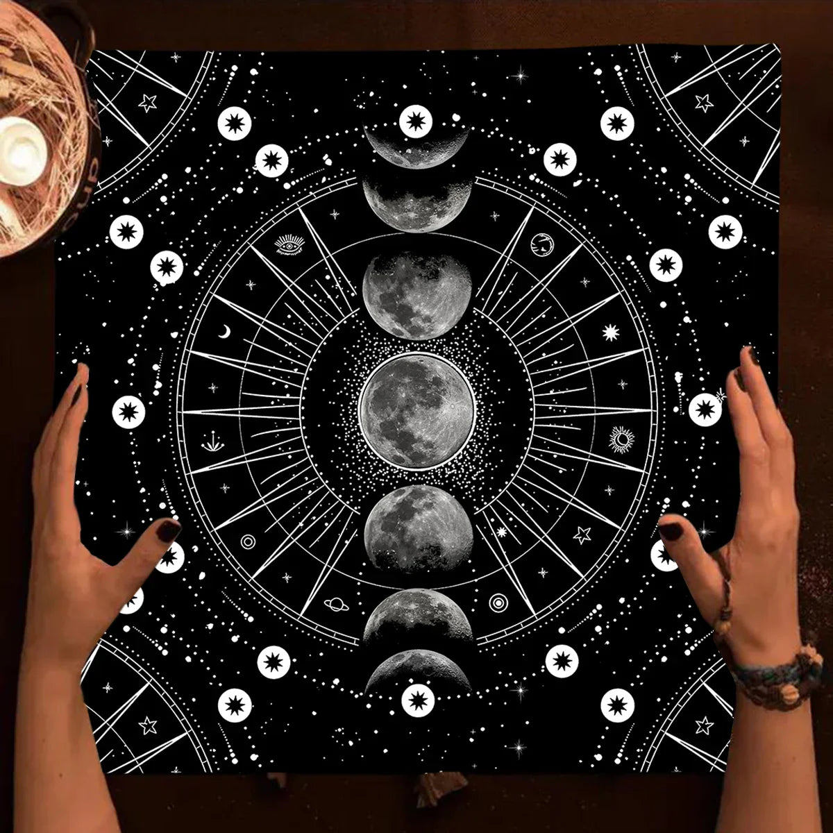 Moon Phase Tapestry - New Age Realms