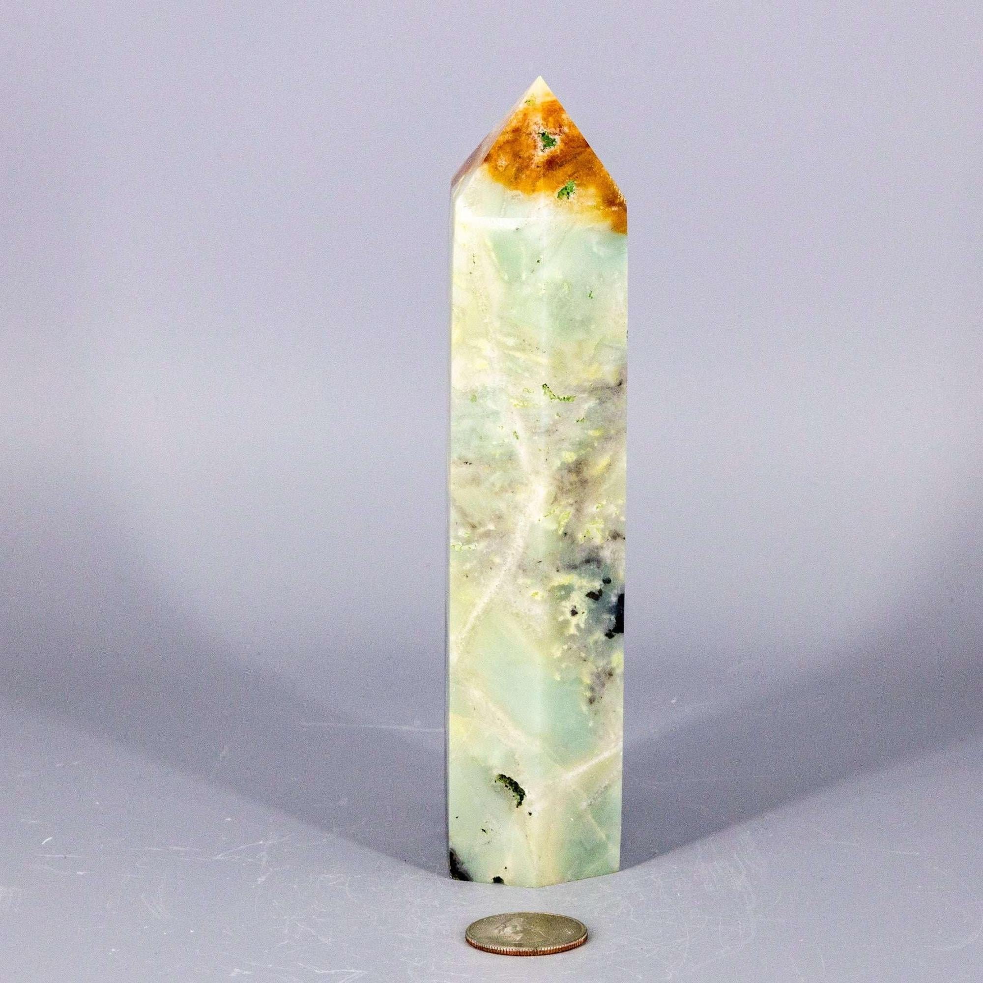 Caribbean Calcite Tower XXL | Polished Crystal Tower - New Age Realms