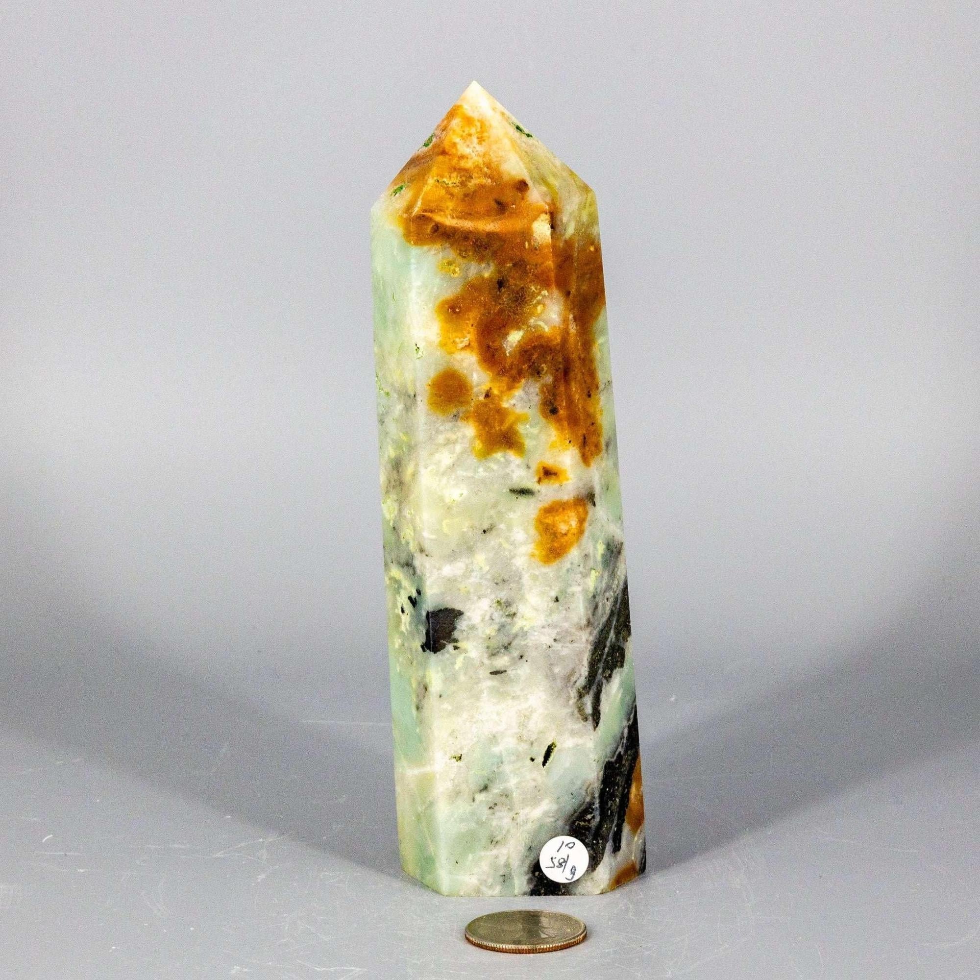 Caribbean Calcite Tower XXL | Polished Crystal Tower - New Age Realms