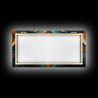 Sacred Geometry Abstract Framed Butterfly Wall Art