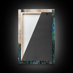 Sacred Geometry Gold Framed Abstract Lotus